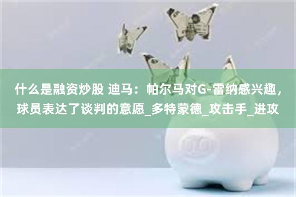什么是融资炒股 迪马：帕尔马对G-雷纳感兴趣，球员表达了谈判的意愿_多特蒙德_攻击手_进攻