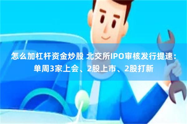 怎么加杠杆资金炒股 北交所IPO审核发行提速：单周3家上会、2股上市、2股打新