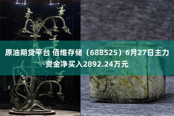 原油期货平台 佰维存储（688525）6月27日主力资金净买入2892.24万元