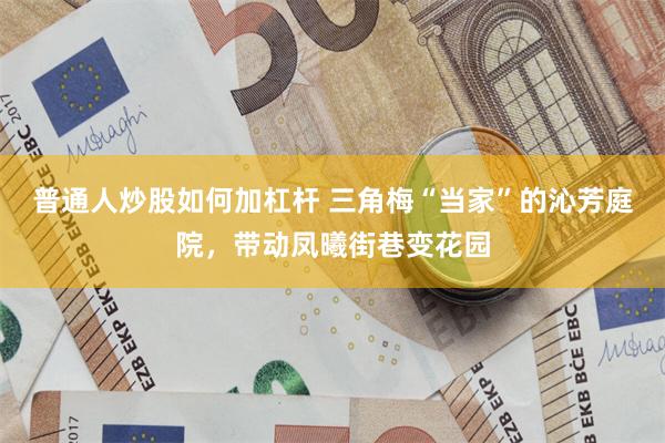 普通人炒股如何加杠杆 三角梅“当家”的沁芳庭院，带动凤曦街巷变花园