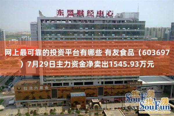 网上最可靠的投资平台有哪些 有友食品（603697）7月29日主力资金净卖出1545.93万元