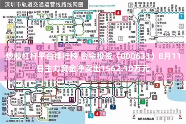 炒股杠杆平台排行榜 合金投资(000633)8月11日主力资金净卖出1562.10万元