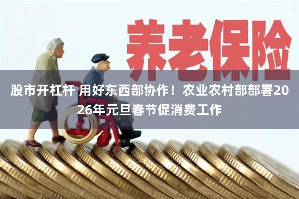 股市开杠杆 用好东西部协作!农业农村部部署2026年元旦春节促消费工作