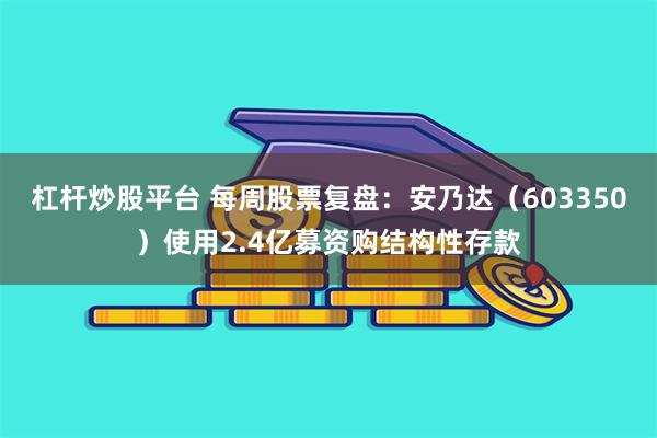杠杆炒股平台 每周股票复盘:安乃达(603350)使用2.4亿募资购结构性存款
