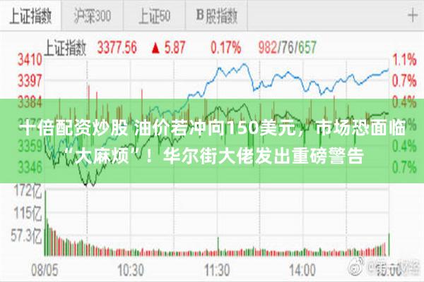 十倍配资炒股 油价若冲向150美元，市场恐面临“大麻烦”！华尔街大佬发出重磅警告